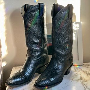 Vintage Dan Post Cowboy Boots